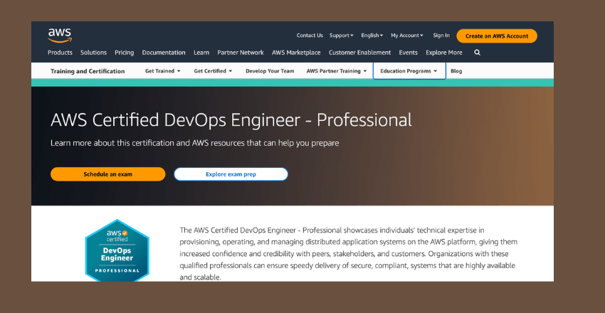 AWS Certified DevOps Engineer - Professional