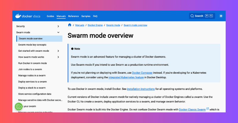 Container Orchestration with Docker Swarm