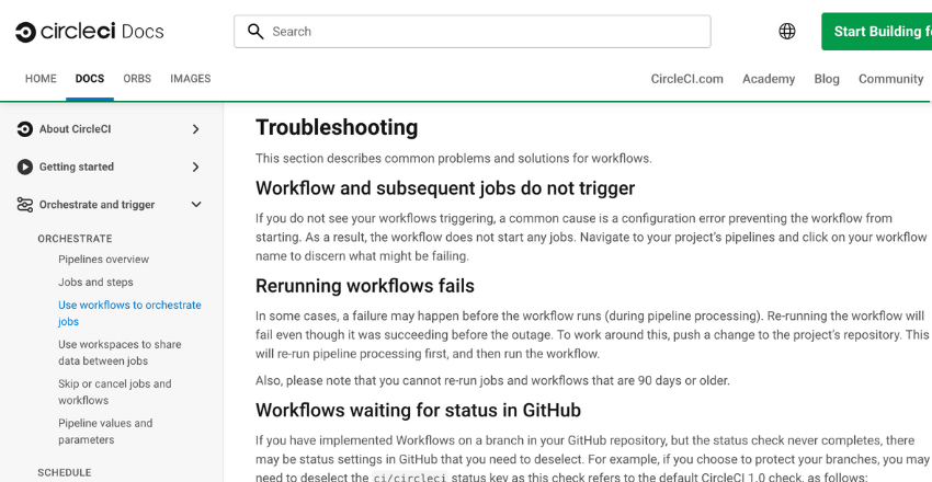 Troubleshooting CircleCI Issues