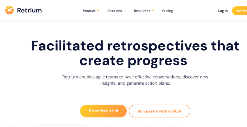 Retrium - Retrospective Platform: