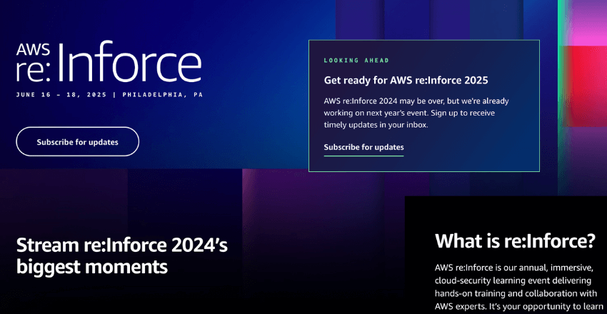 AWS re:Inforce.