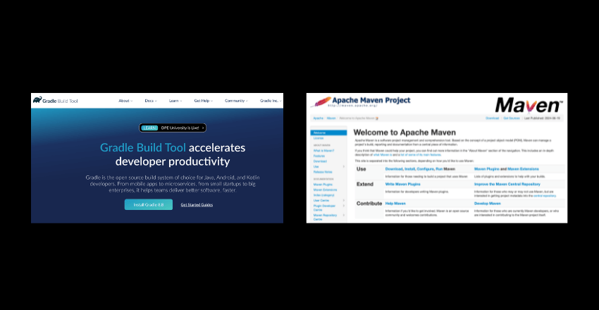 Experience with Build Tools (Maven, Gradle, NPM)