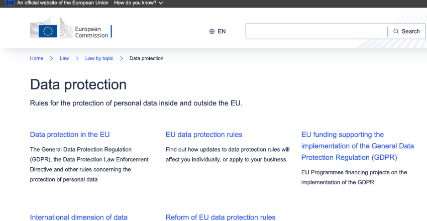 GDPR (General Data Protection Regulation)